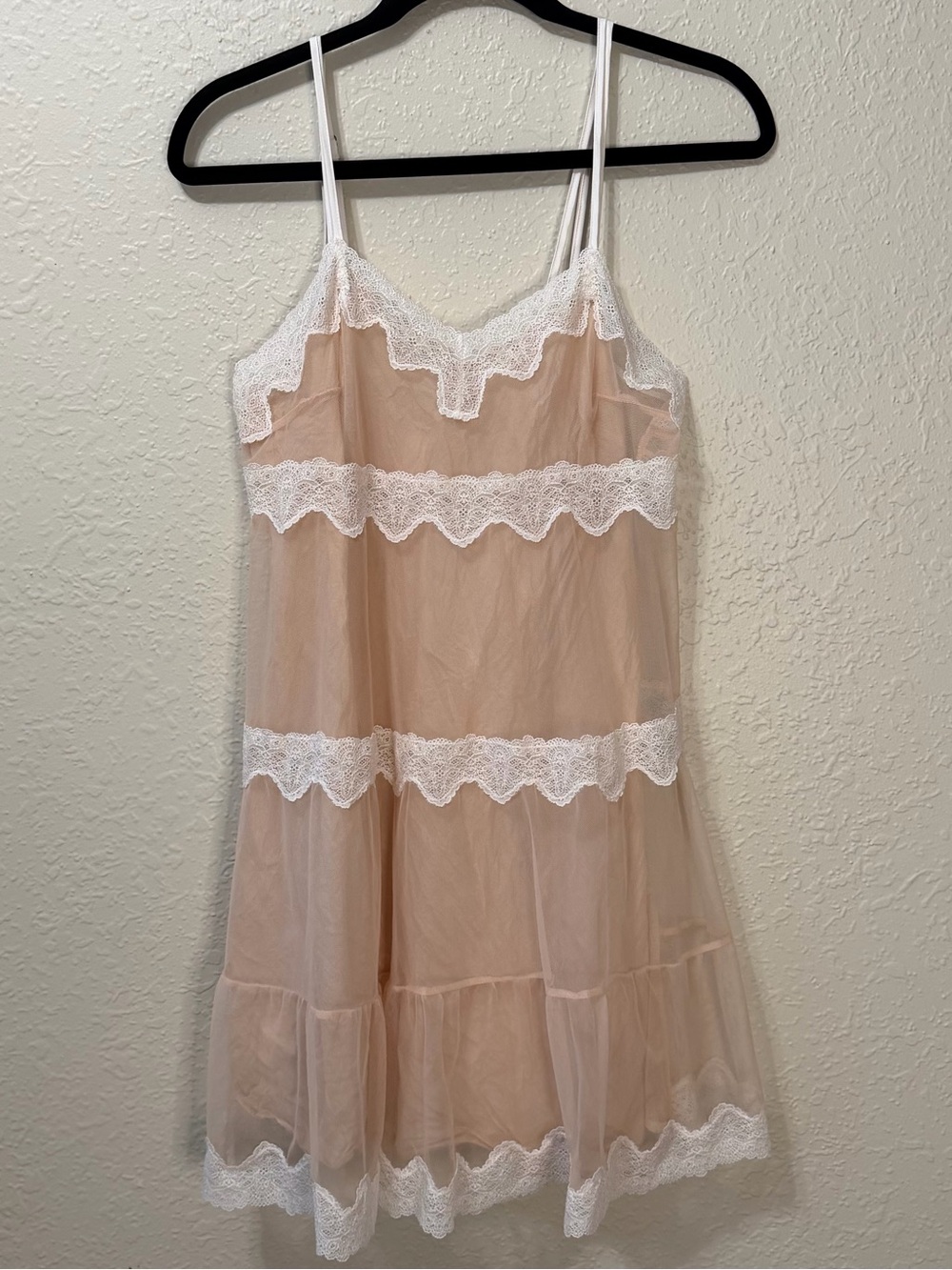 Victoria's Secret Two-Layer Mesh Slip Dress